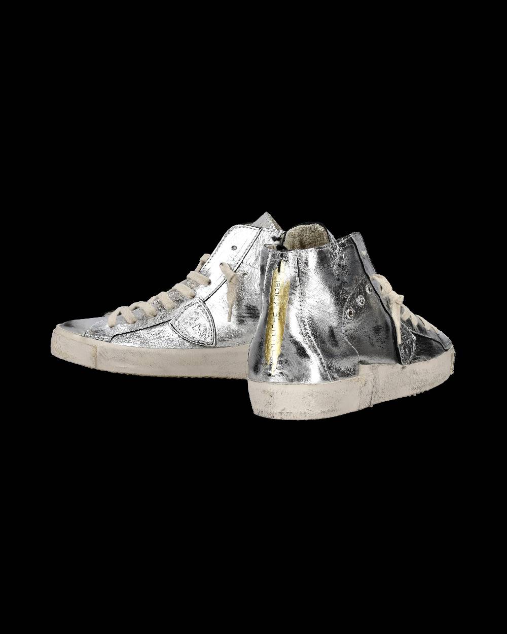 Philippe Model Sneaker alta Prsx High donna - argento Economico