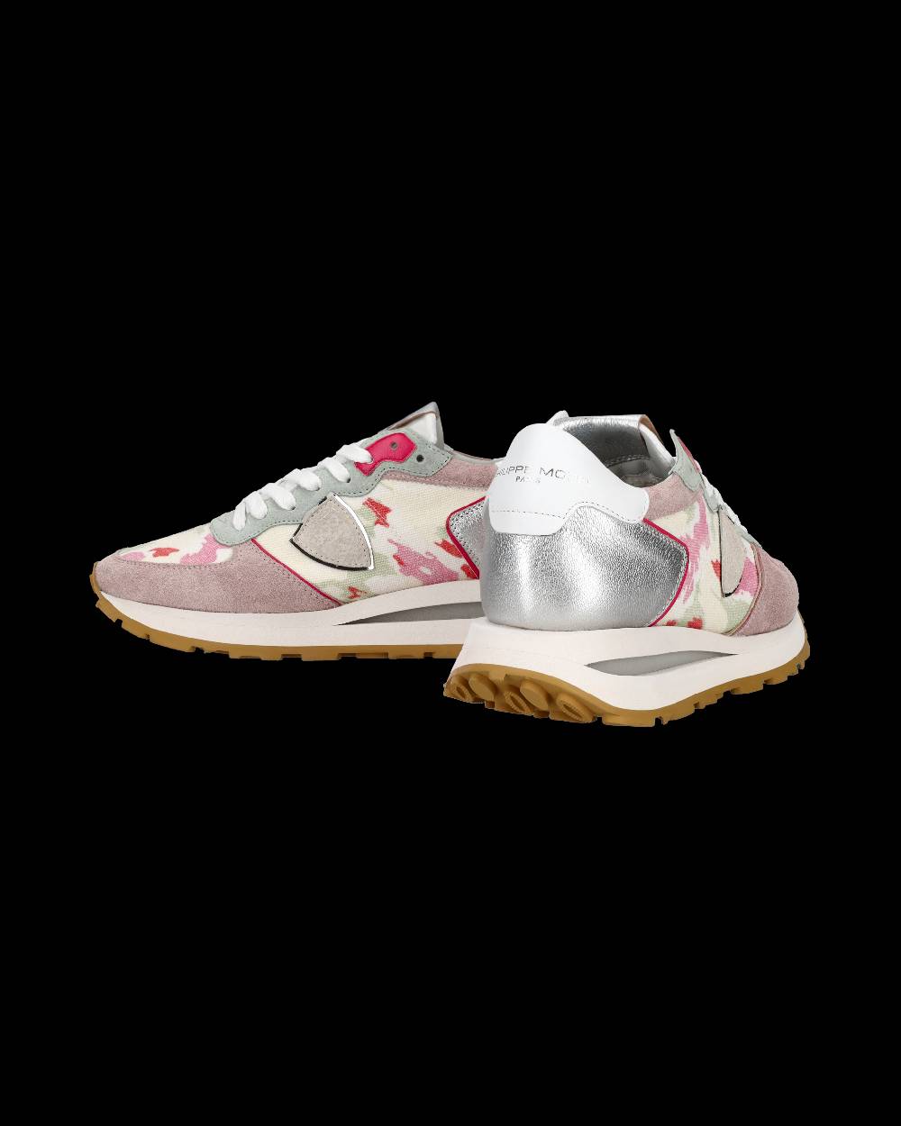 Philippe Model Sneaker basse Tropez Haute donna - bianco e rosa Outlet