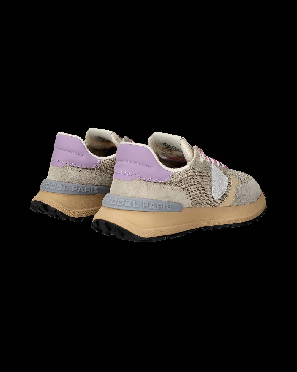 Philippe Model Sneakers Antibes da Donna Beige in Tessuto Tecnico Vendita Calda
