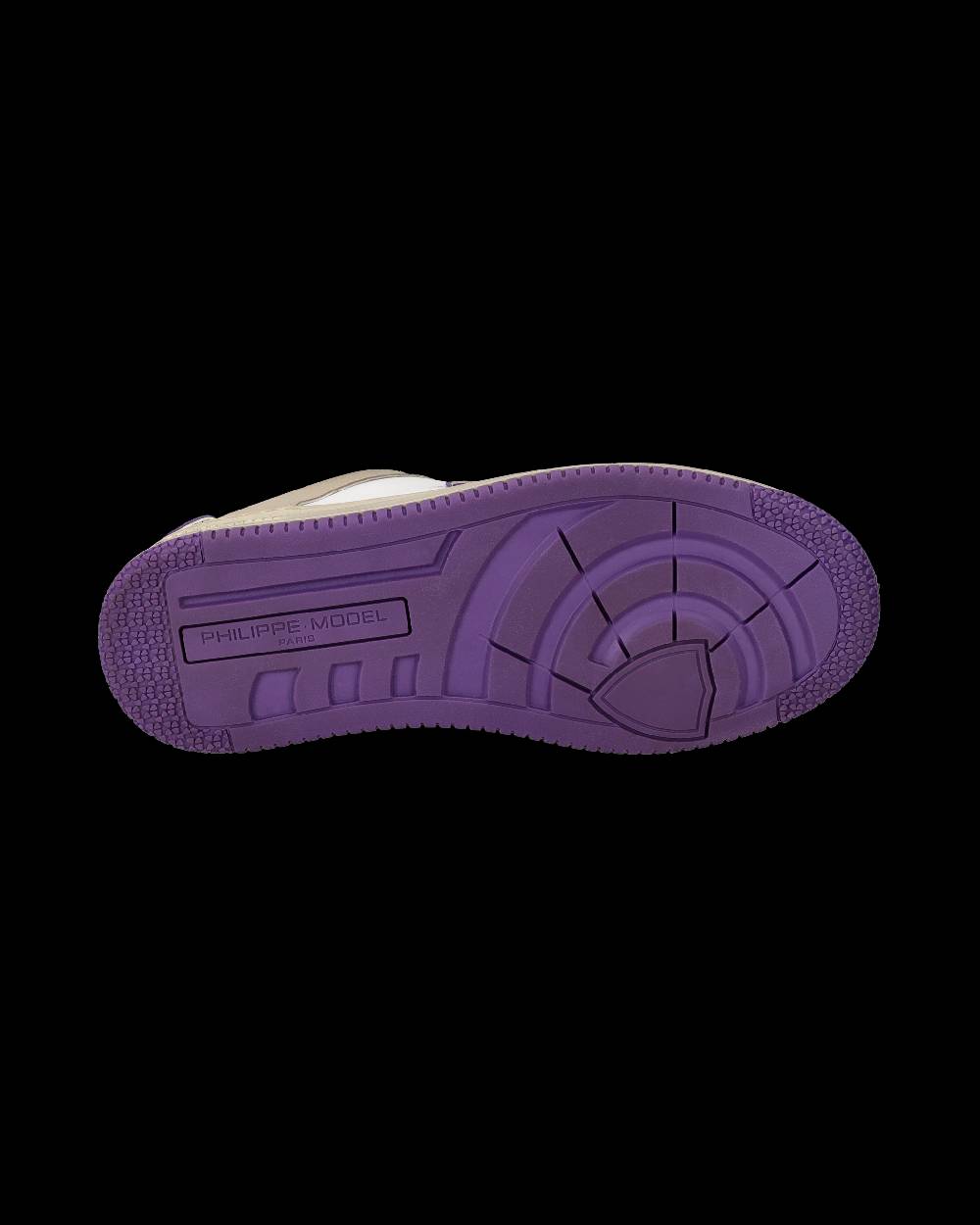 Philippe Model Sneakers Lyon da Donna Bianche e Viola in Pelle Riciclata Vendita Economica