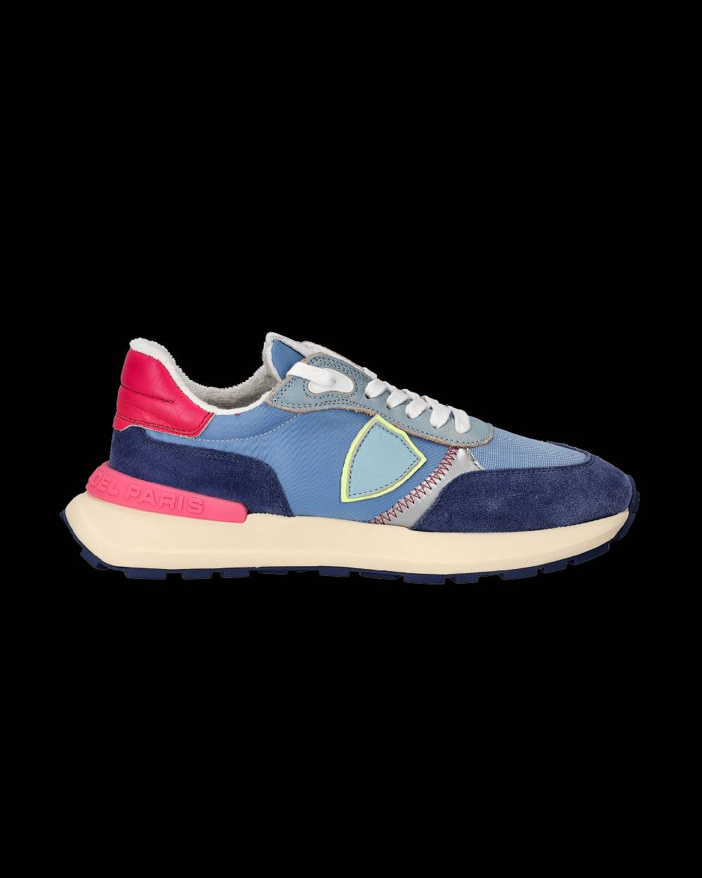 Philippe Model Sneaker running basse Antibes donna - blu denim Saldi Di Fabbrica