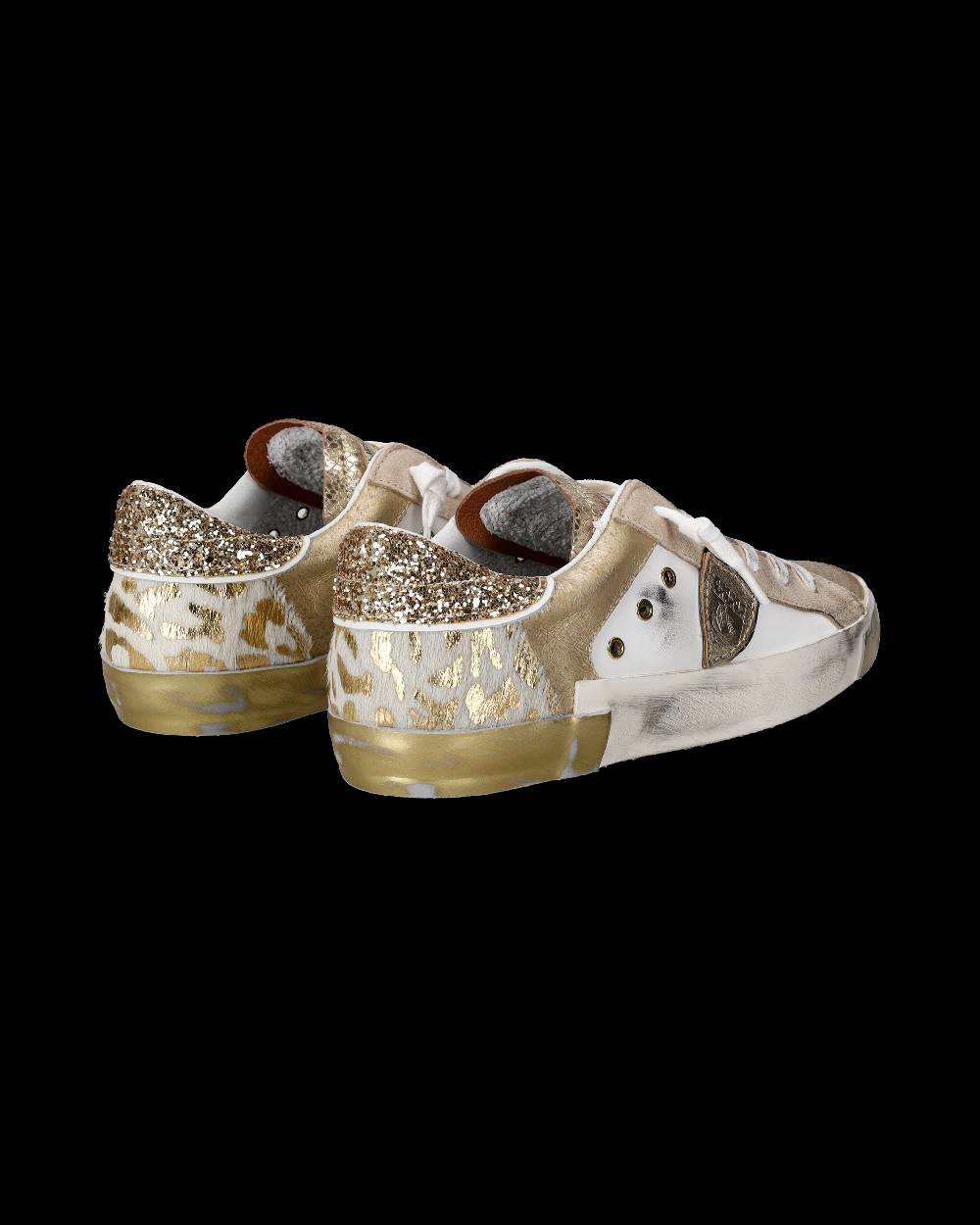 Philippe Model Sneaker bassa PRSX donna - bianco e oro I Più Venduti