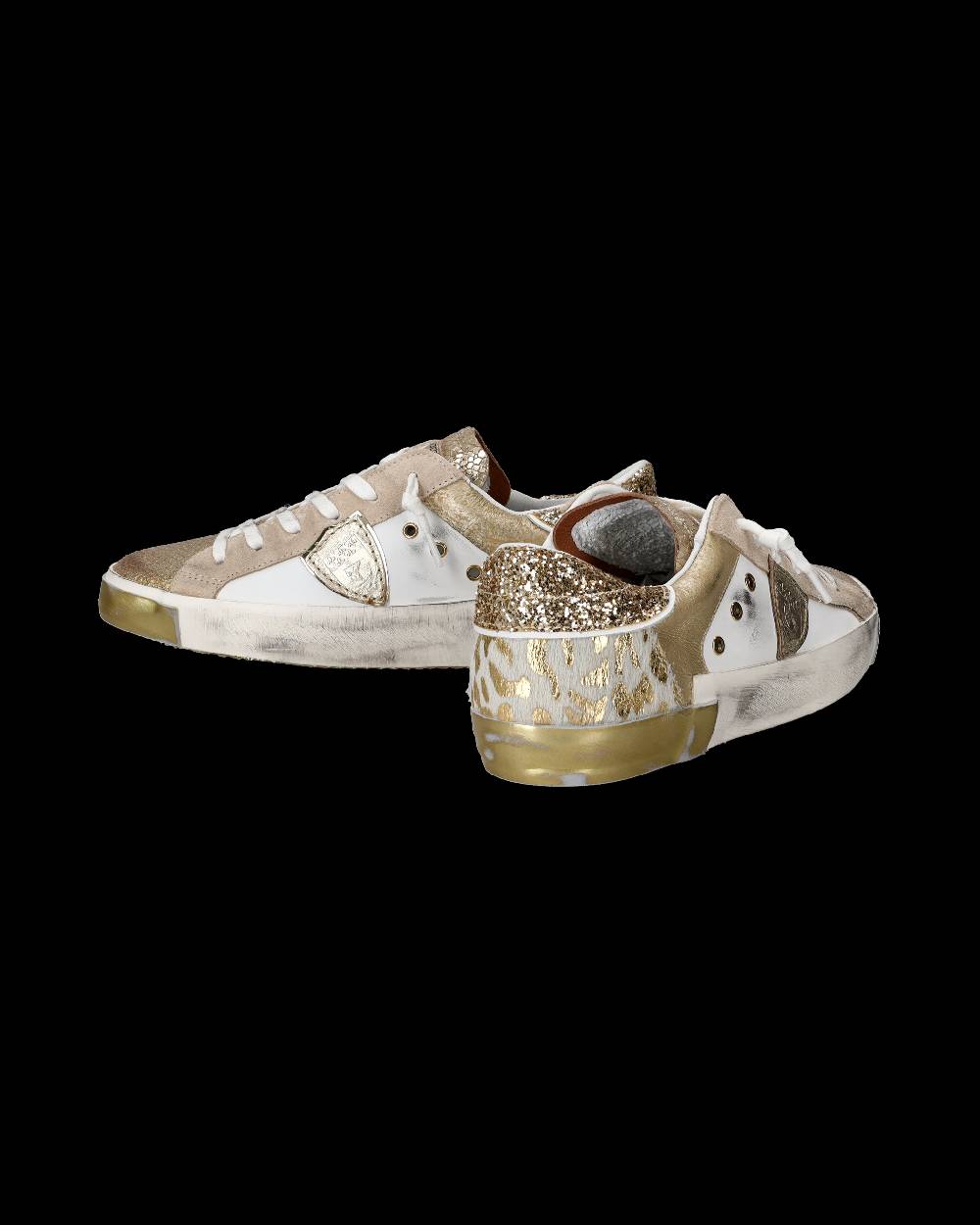 Philippe Model Sneaker bassa PRSX donna - bianco e oro I Più Venduti