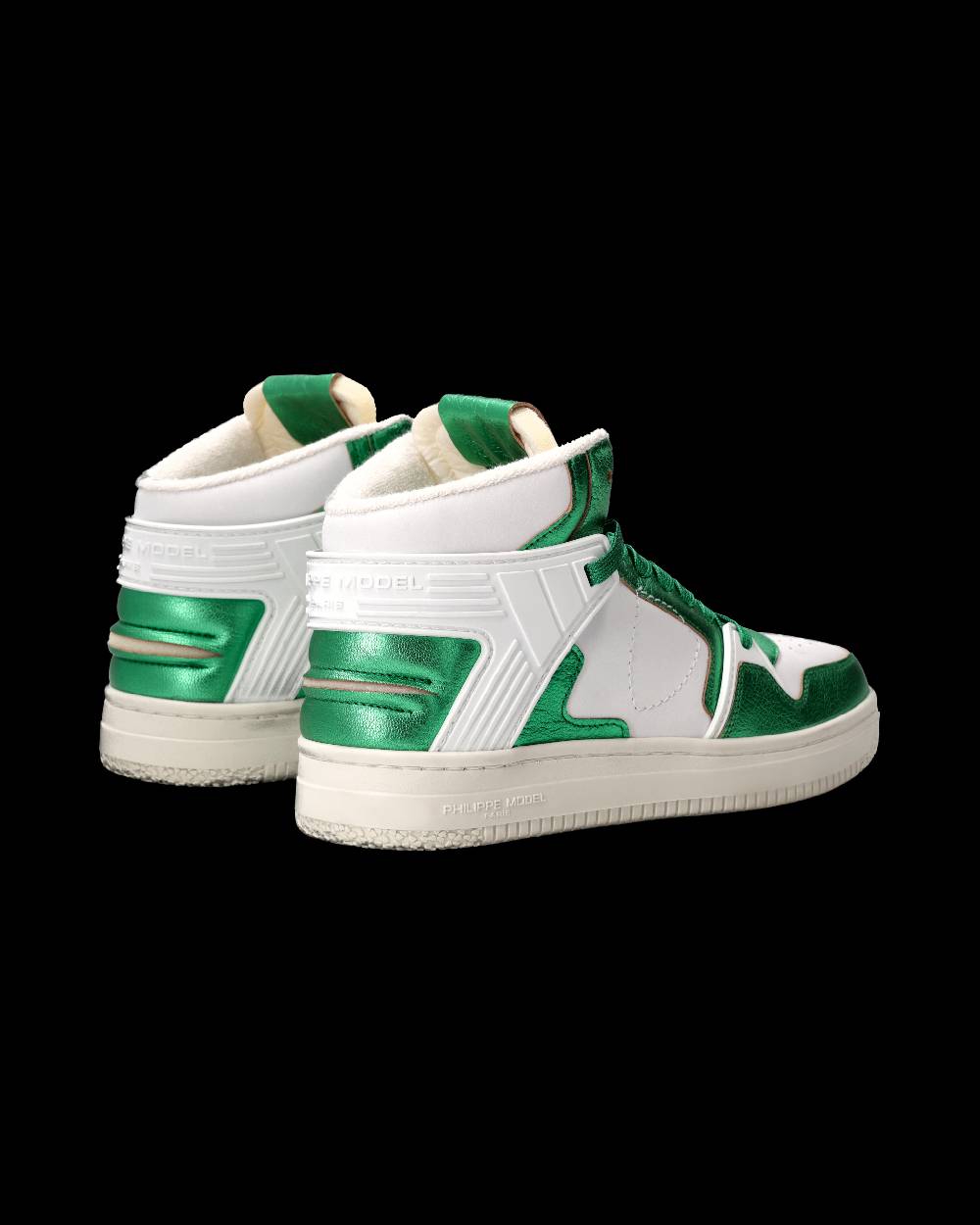 Philippe Model Sneaker La Grande Donna, Bianco e Verde Grande vendita