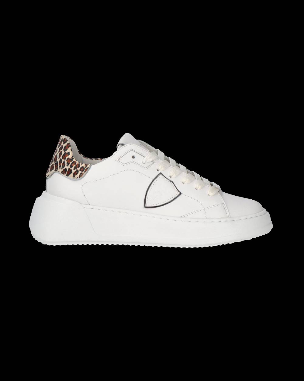 Philippe Model Sneaker Tres Temple Donna, Bianco e Beige Flash Sale