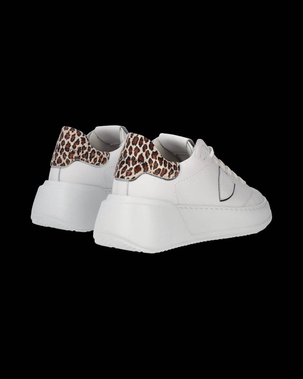 Philippe Model Sneaker Tres Temple Donna, Bianco e Beige Flash Sale