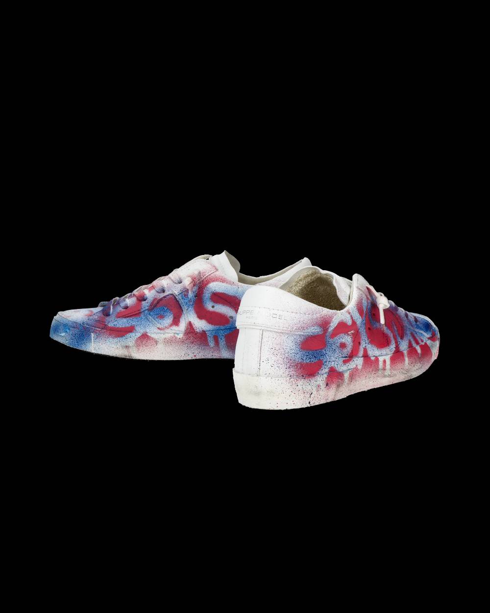 Philippe Model Sneaker bassa PRSX donna - bianco, rosso e blu Shopping online