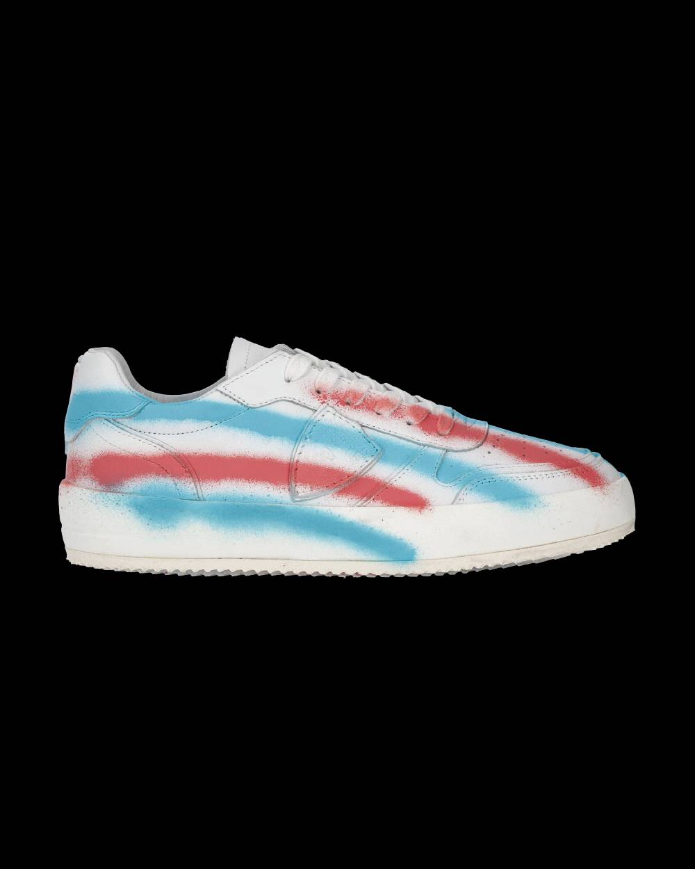 Philippe Model Sneaker bassa Nice donna - bianco, rosa e azzurro Offerta esclusiva