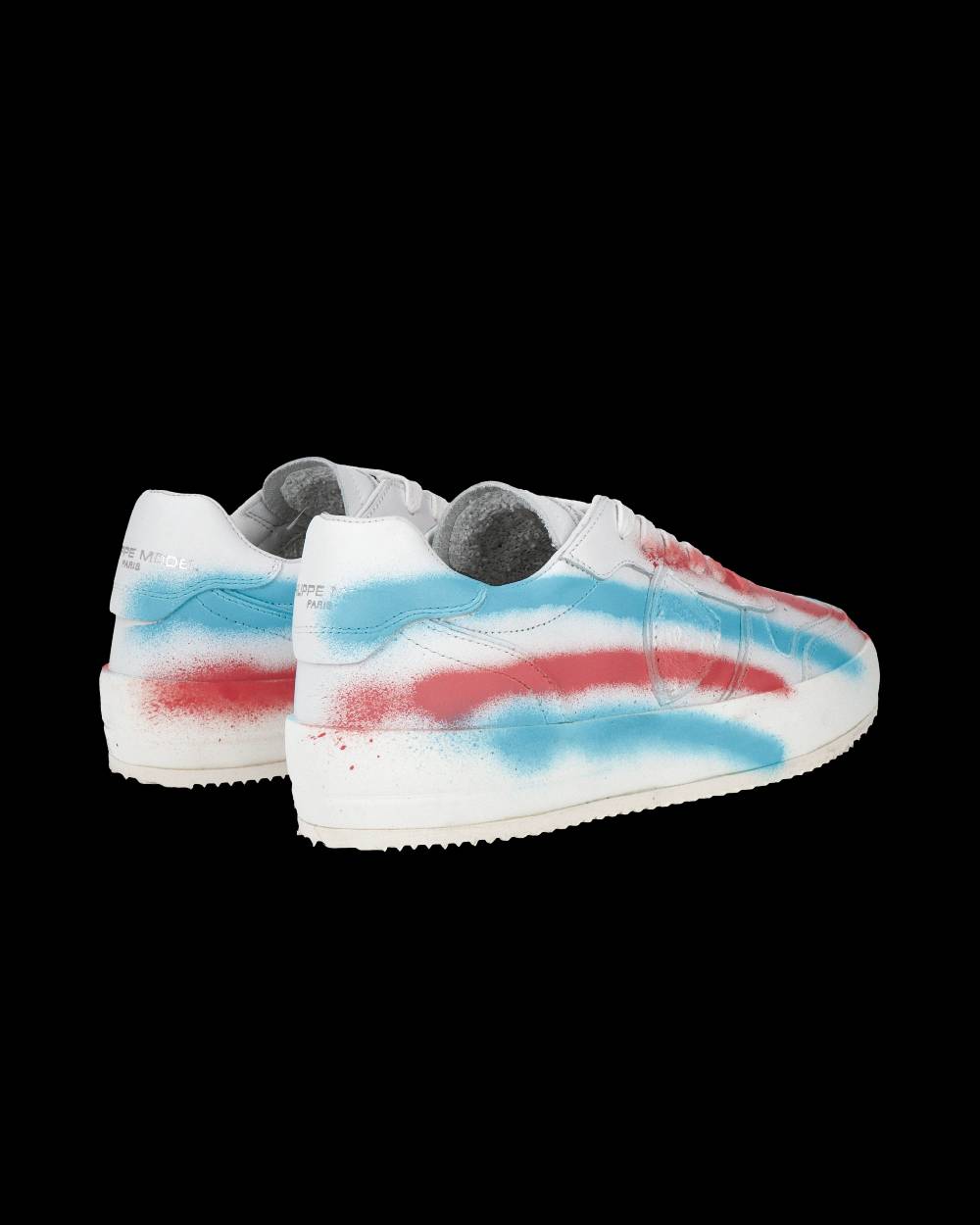 Philippe Model Sneaker bassa Nice donna - bianco, rosa e azzurro Offerta esclusiva