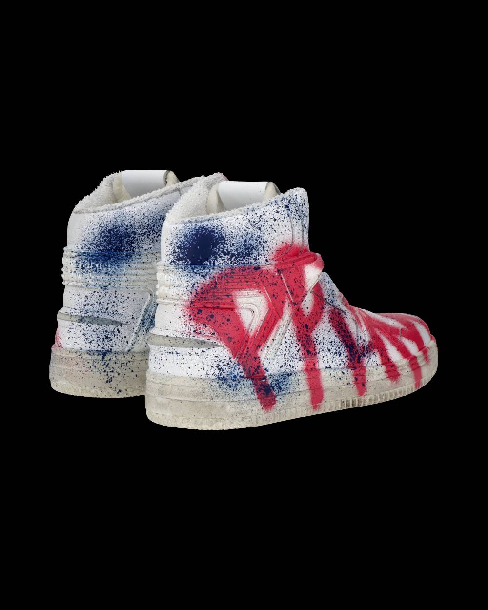 Philippe Model Sneaker mid La Grande donna - bianco, blu e rosso Offerta per la Festa della Mamma