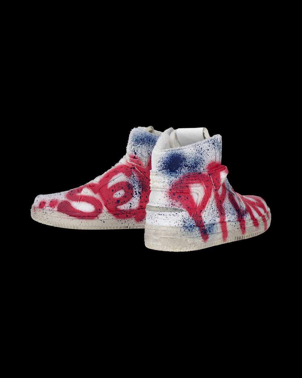 Philippe Model Sneaker mid La Grande donna - bianco, blu e rosso Offerta per la Festa della Mamma
