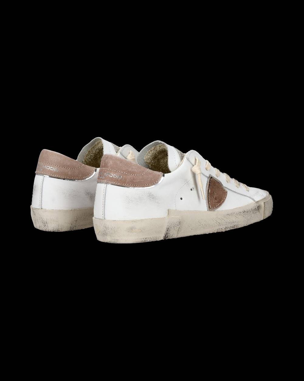 Philippe Model Sneaker casual Prsx da donna in pelle - Bianco e giallo Offerta Anniversario