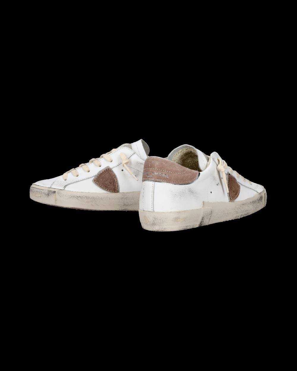 Philippe Model Sneaker casual Prsx da donna in pelle - Bianco e giallo Offerta Anniversario