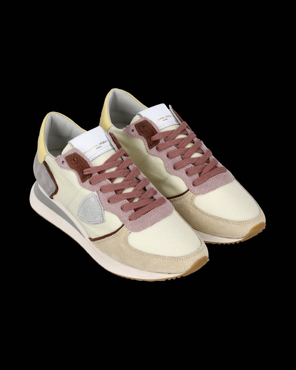 Philippe Model Sneaker running Trpx da donna - Bordeaux e latte Offerta migliore