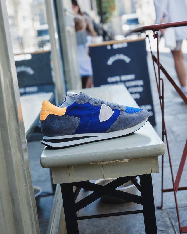 Philippe Model Sneaker basse Trpx uomo - bluette e grigio Latest fashion