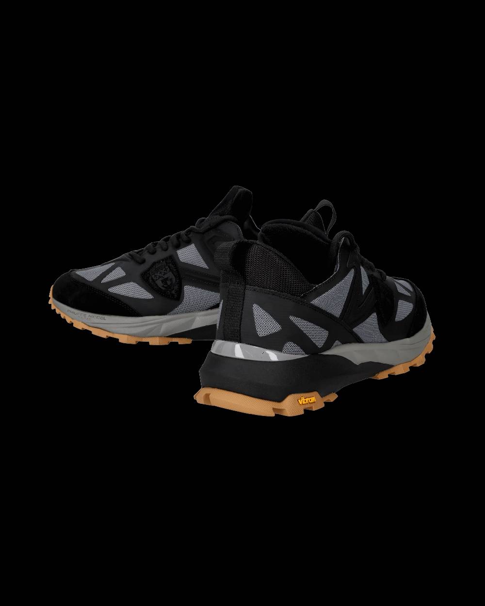 Philippe Model Sneaker basse Rocx uomo - grigio e nero Offerta temporanea