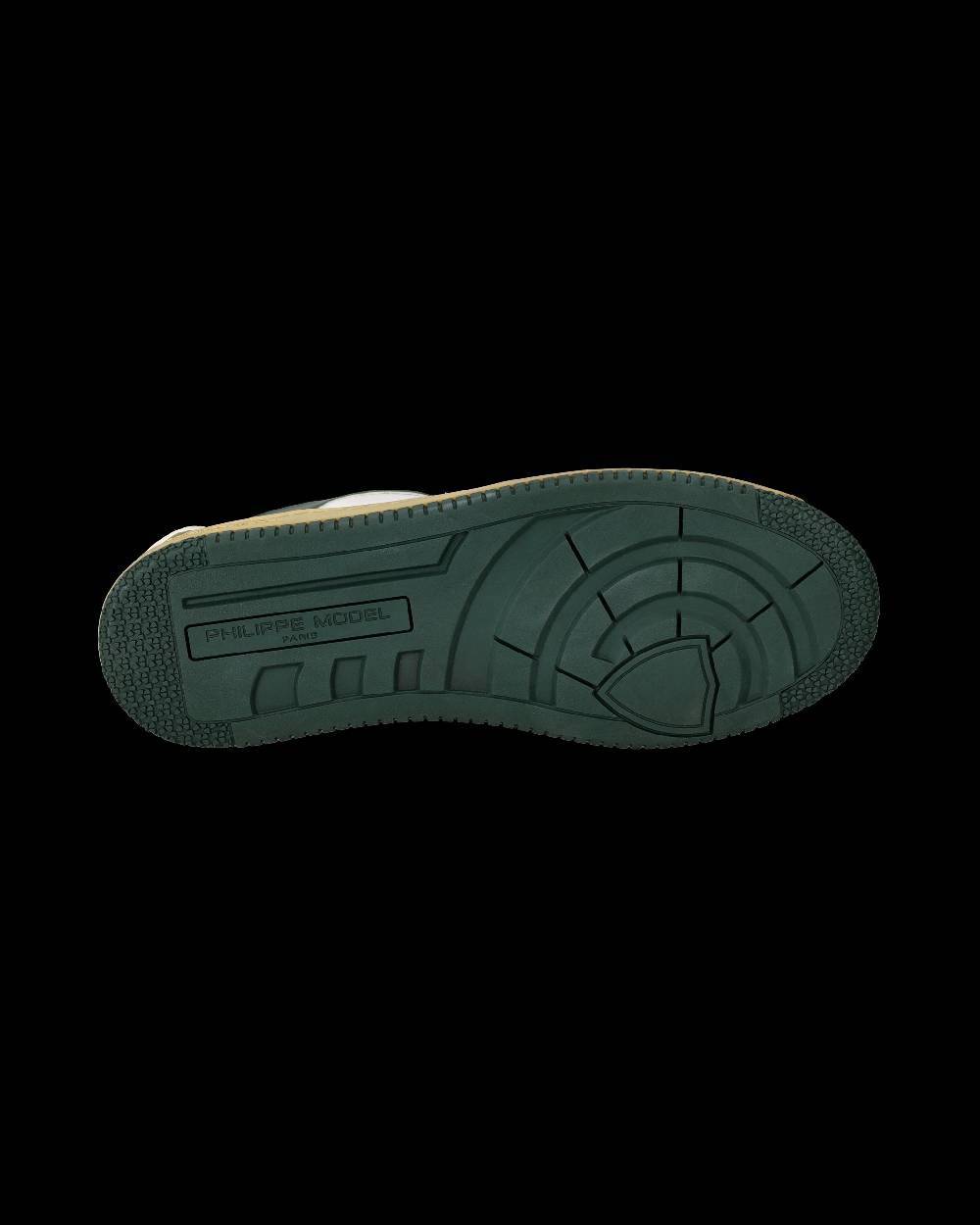 Philippe Model Sneakers Lyon da Uomo Bianche e Verdi in Pelle Riciclata Offerte speciali