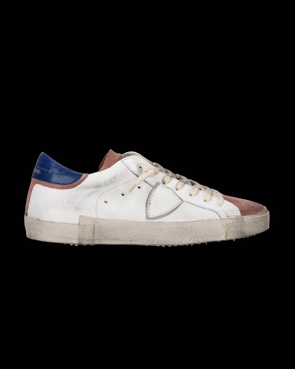 Philippe Model Sneaker basse Paris uomo - bianco e rosa Offerta settimanale