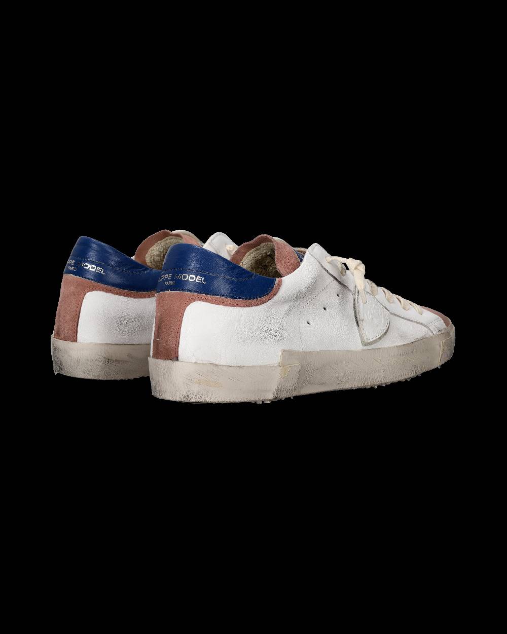 Philippe Model Sneaker basse Paris uomo - bianco e rosa Offerta settimanale