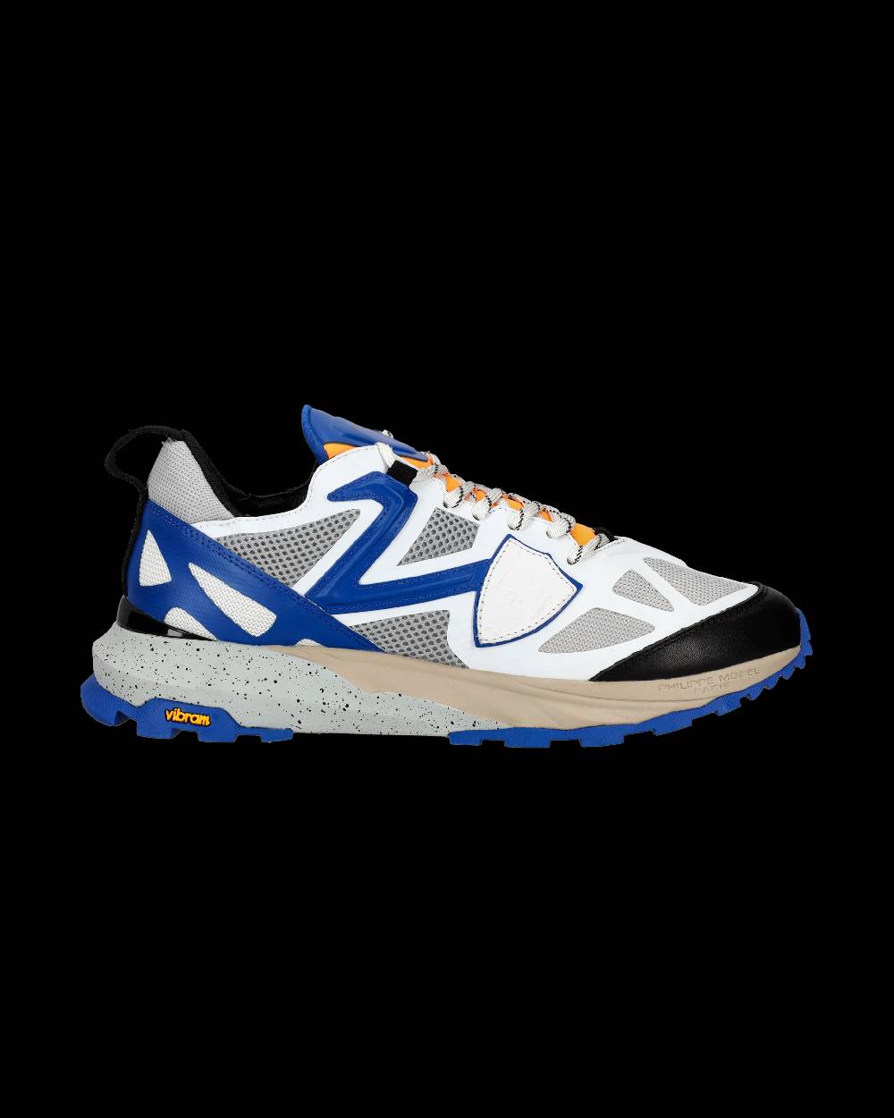 Philippe Model Sneaker trekking basse Rocx uomo - bianco e bluette Fino al 50% di sconto