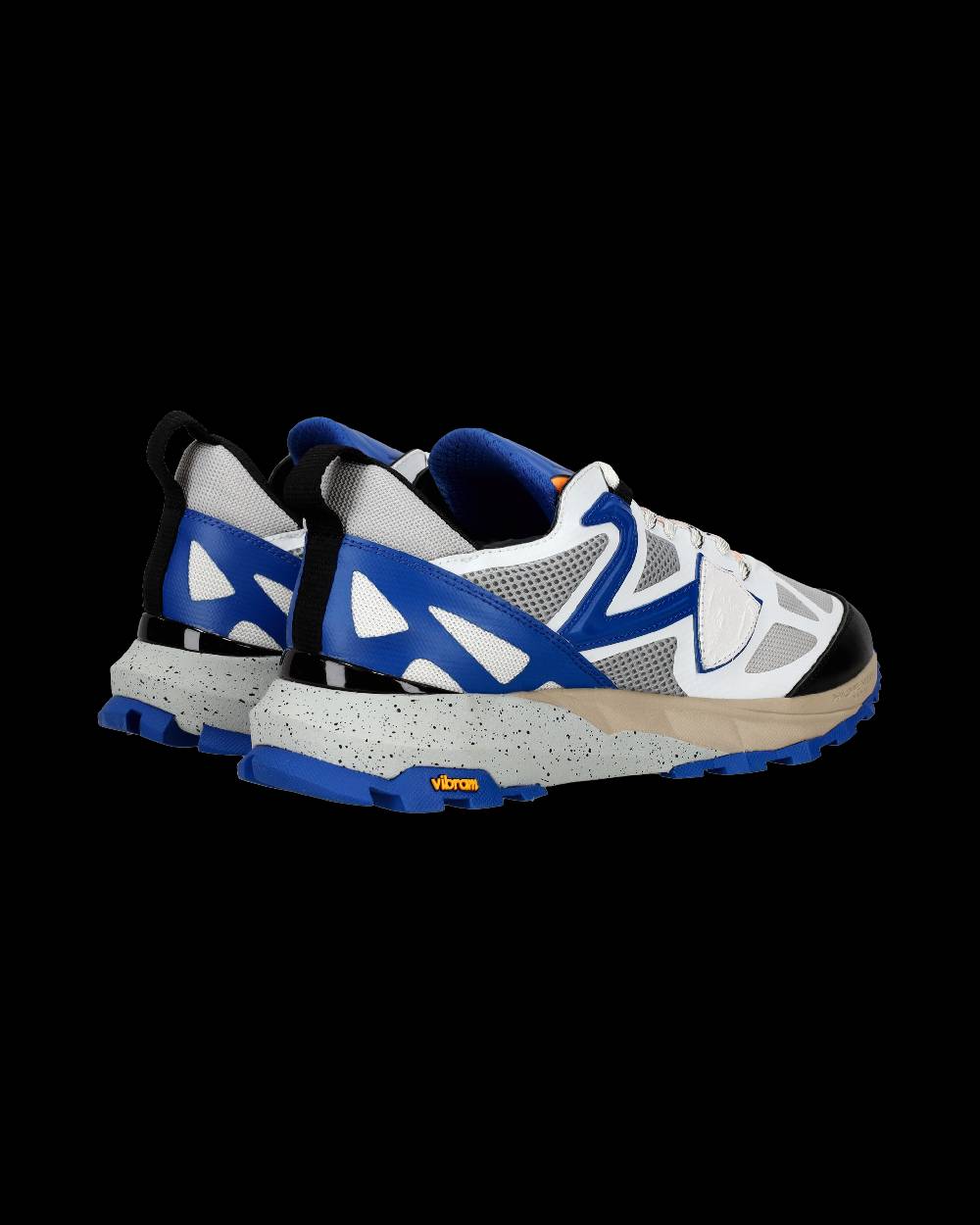 Philippe Model Sneaker trekking basse Rocx uomo - bianco e bluette Fino al 50% di sconto