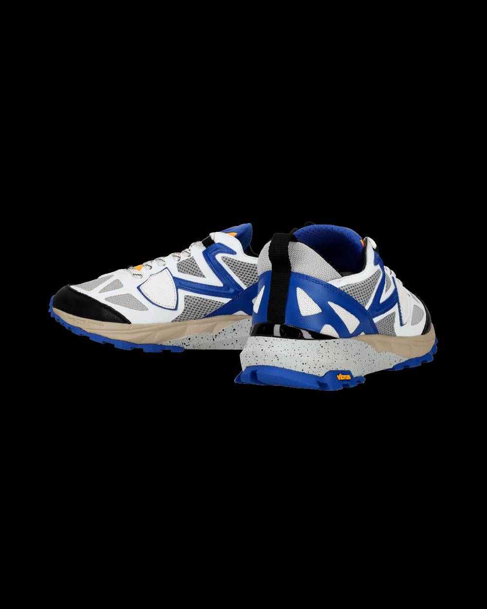 Philippe Model Sneaker trekking basse Rocx uomo - bianco e bluette Fino al 50% di sconto