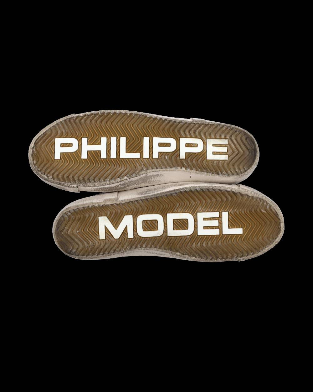 Philippe Model Sneaker basse Prsx uomo - bianco, grigio e azzurro Sostegno trimestrale