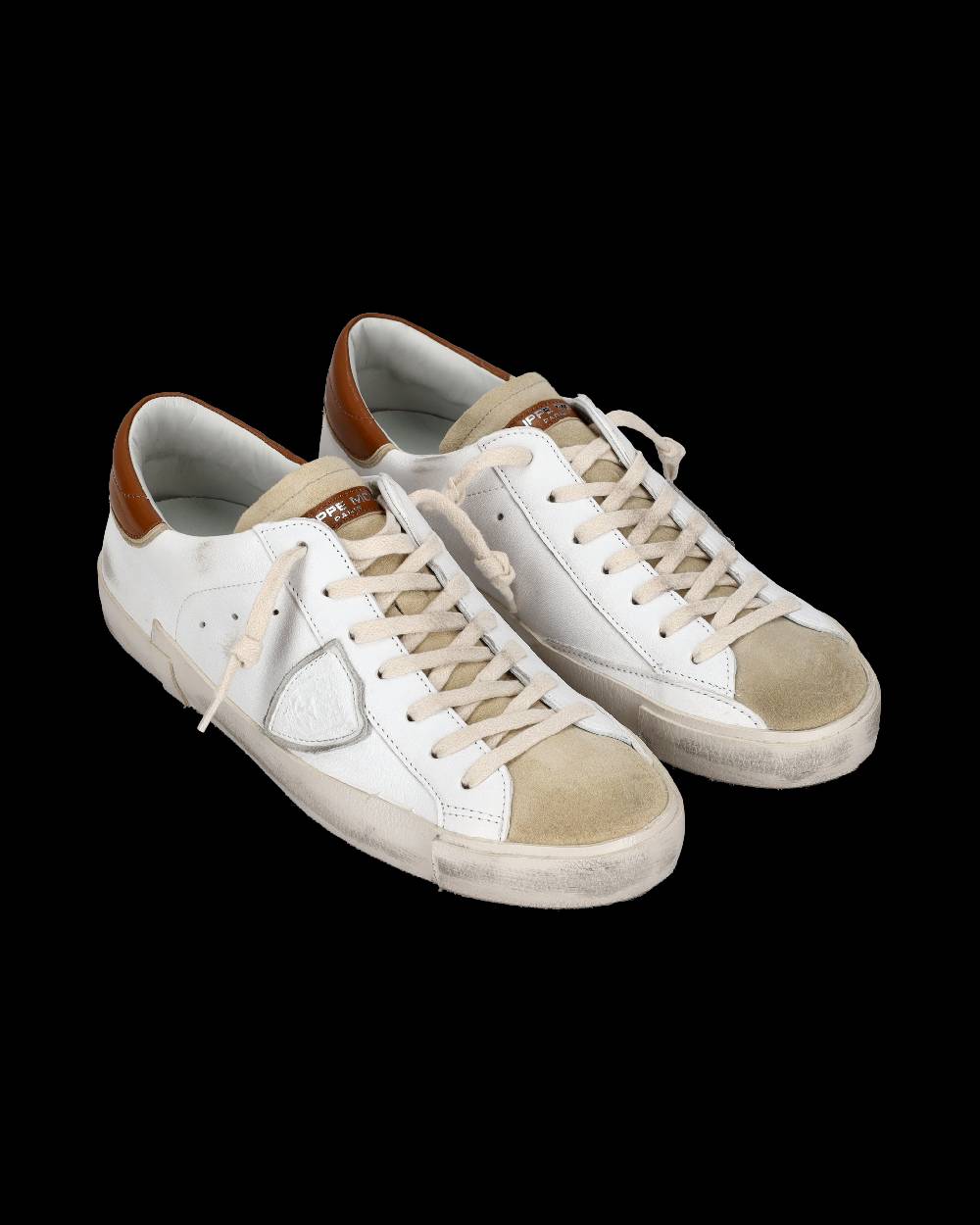 Philippe Model Sneaker basse Prsx uomo - beige e marrone Fino al 55% di sconto