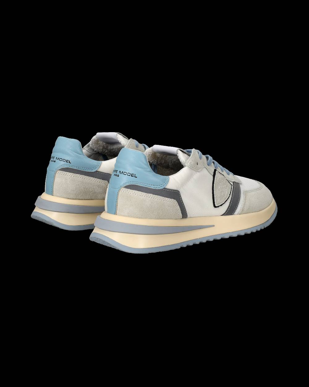 Philippe Model Sneakers Tropez 2.1 da Uomo Bianche in Tessuto Tecnico Solo un giorno rimasto