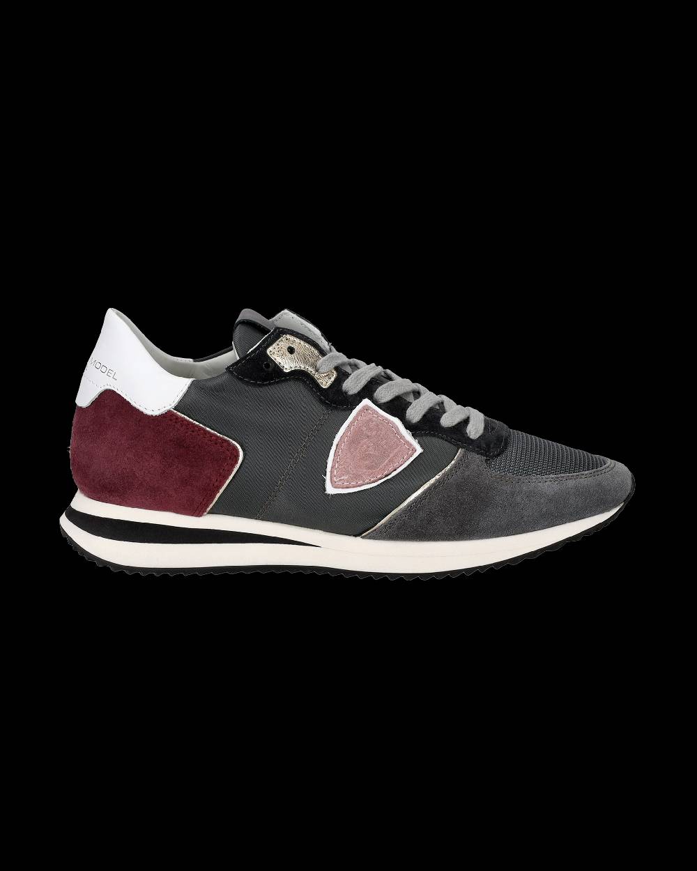 Philippe Model Sneakers Trpx Donna Nere in Tessuto Tecnico Black Friday Prezzi