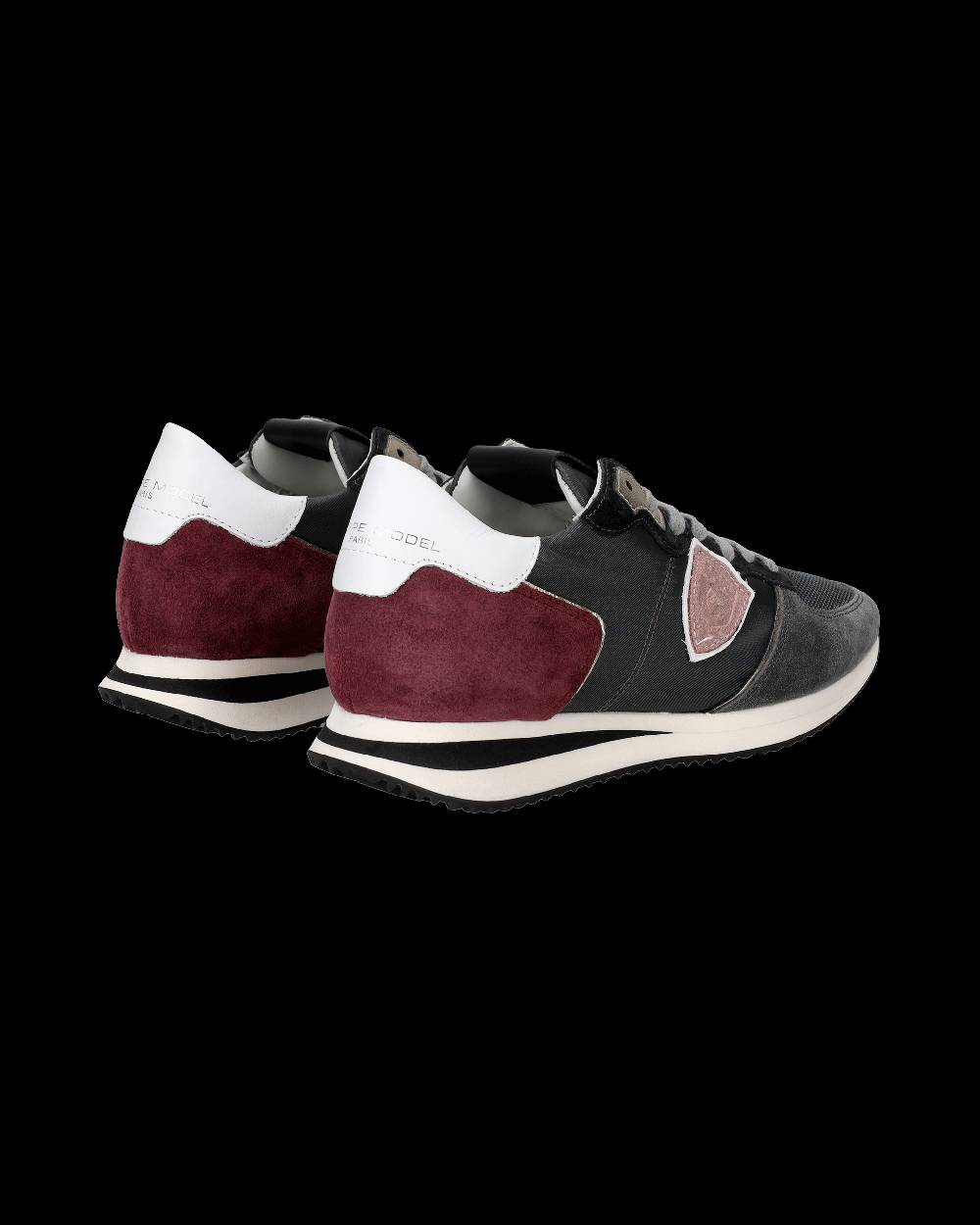 Philippe Model Sneakers Trpx Donna Nere in Tessuto Tecnico Black Friday Prezzi