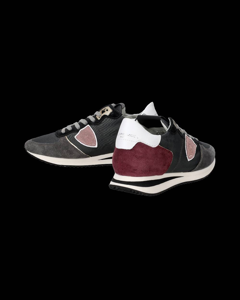Philippe Model Sneakers Trpx Donna Nere in Tessuto Tecnico Black Friday Prezzi