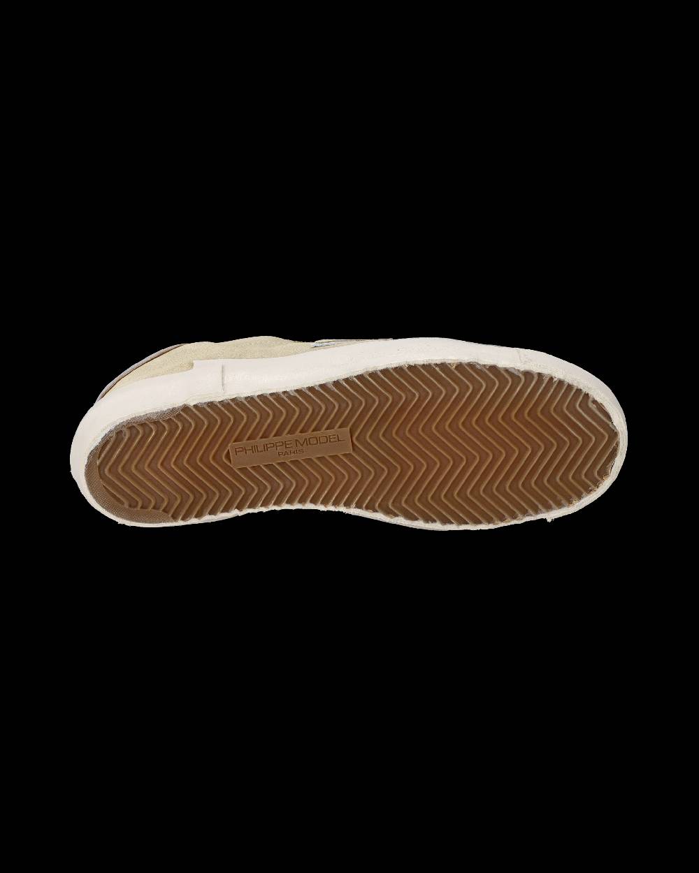 Philippe Model Sneakers Prsx da Donna Beige in Pelle Scamosciata In vendita