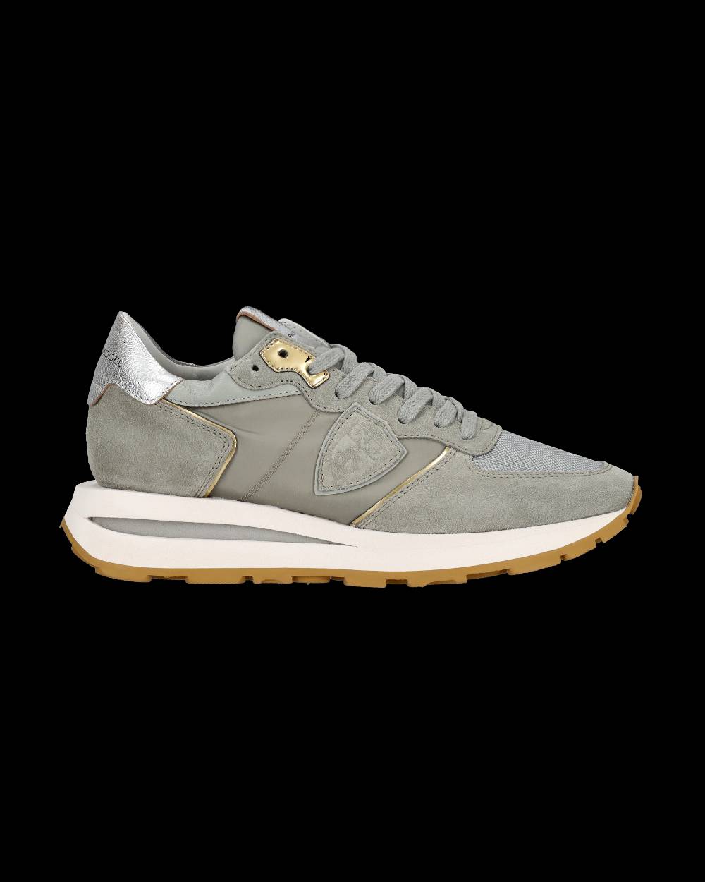 Philippe Model Sneaker basse Tropez Haute donna - verde acqua In Linea