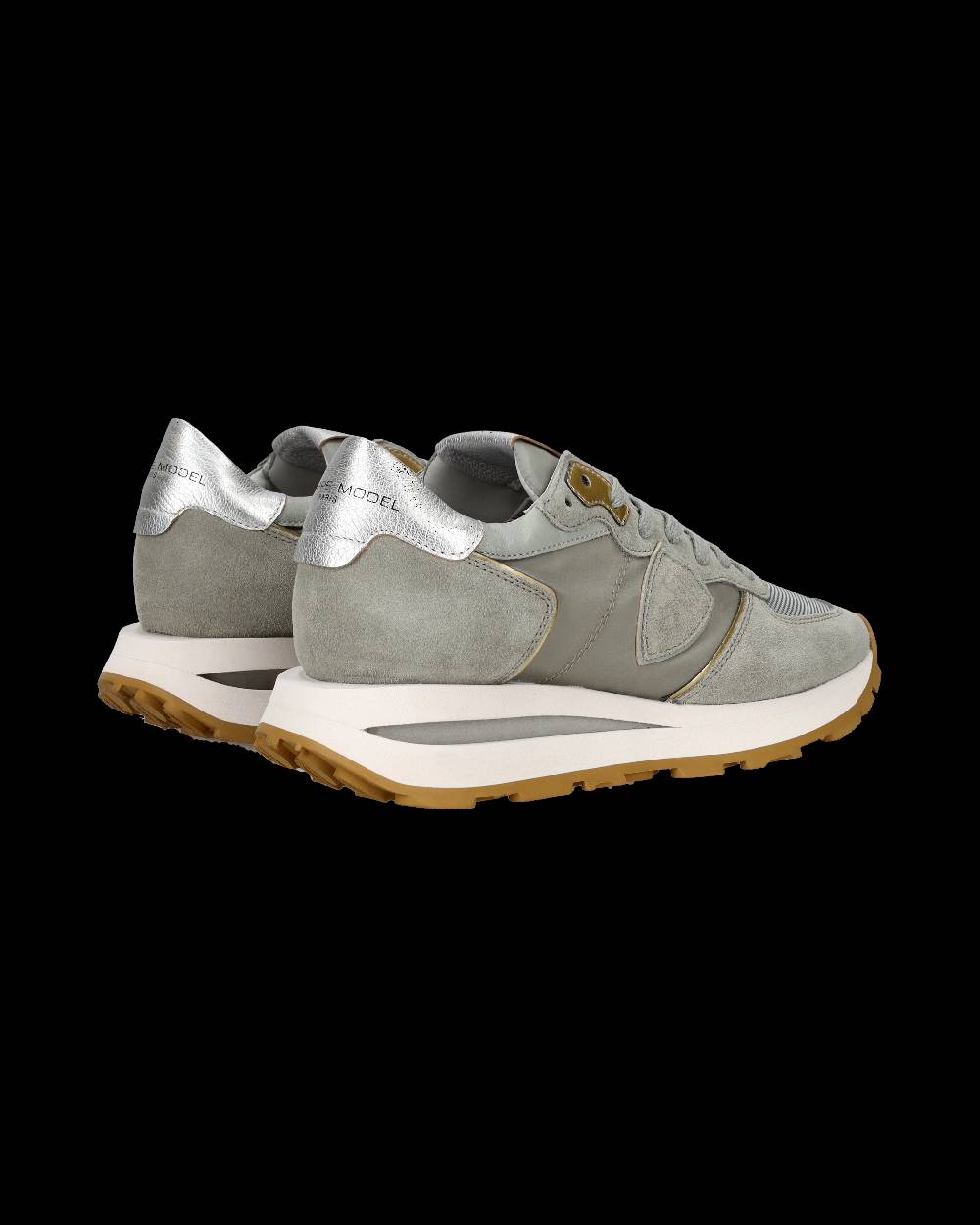 Philippe Model Sneaker basse Tropez Haute donna - verde acqua In Linea