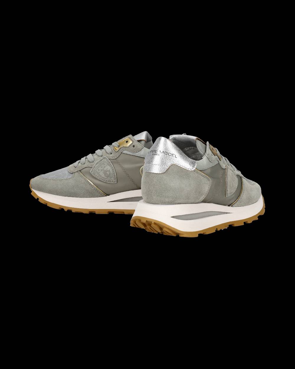 Philippe Model Sneaker basse Tropez Haute donna - verde acqua In Linea