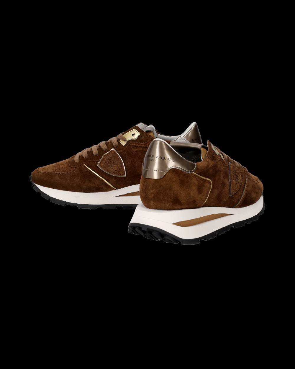 Philippe Model Sneaker basse Tropez Haute donna - cognac Vendita