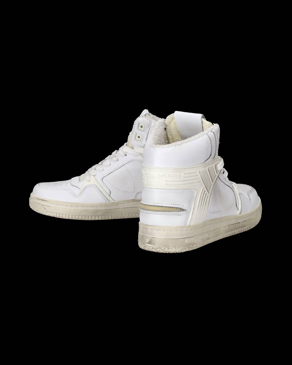 Philippe Model Sneakers Alte La Grande da Donna Bianche in Pelle Pezzi Unici