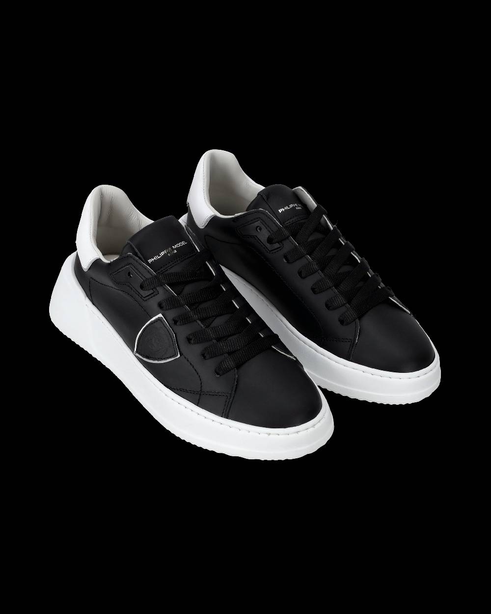 Philippe Model Sneaker basse Tres Temple donna - nero e bianco Qualità Garantita
