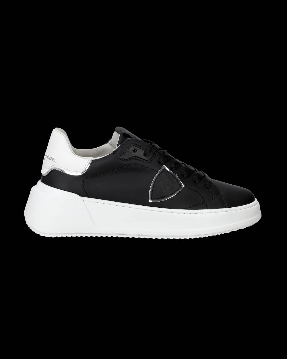 Philippe Model Sneaker basse Tres Temple donna - nero e bianco Qualità Garantita
