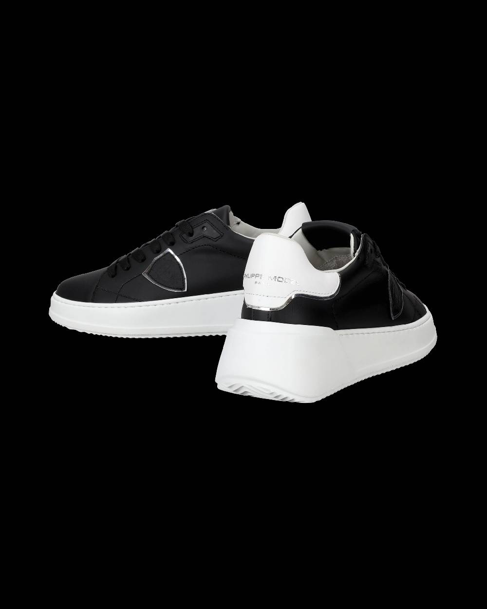 Philippe Model Sneaker basse Tres Temple donna - nero e bianco Qualità Garantita