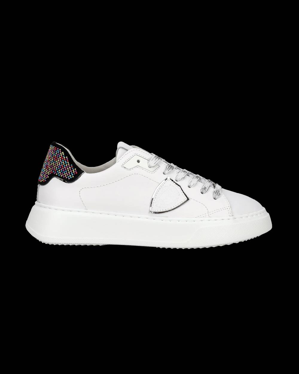 Philippe Model Sneaker Temple Donna, Bianco e Nero Negozi Online