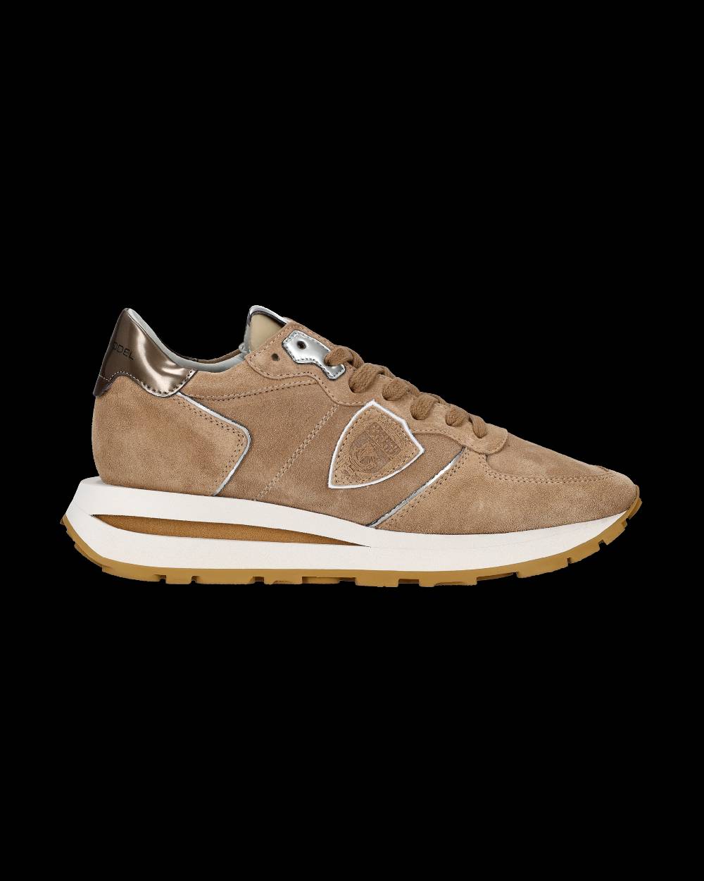 Philippe Model Sneaker basse Tropez Haute donna - marrone Acquista Ora