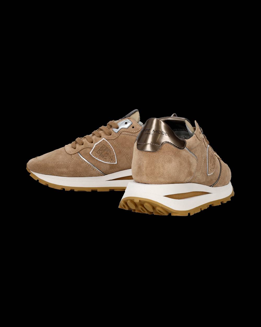 Philippe Model Sneaker basse Tropez Haute donna - marrone Acquista Ora
