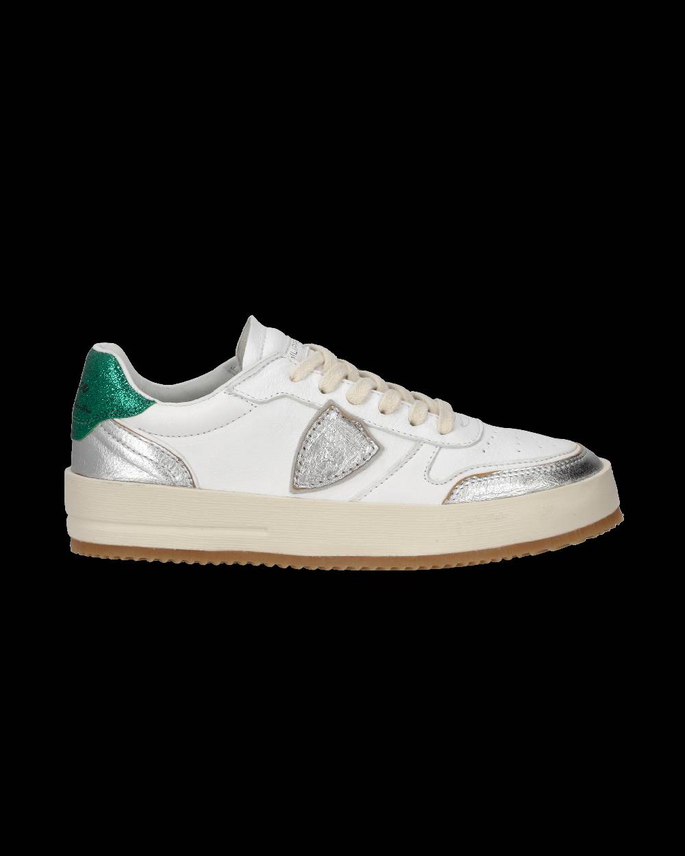 Philippe Model Sneakers Nice Donna Bianche/Argento Promozione Limitata