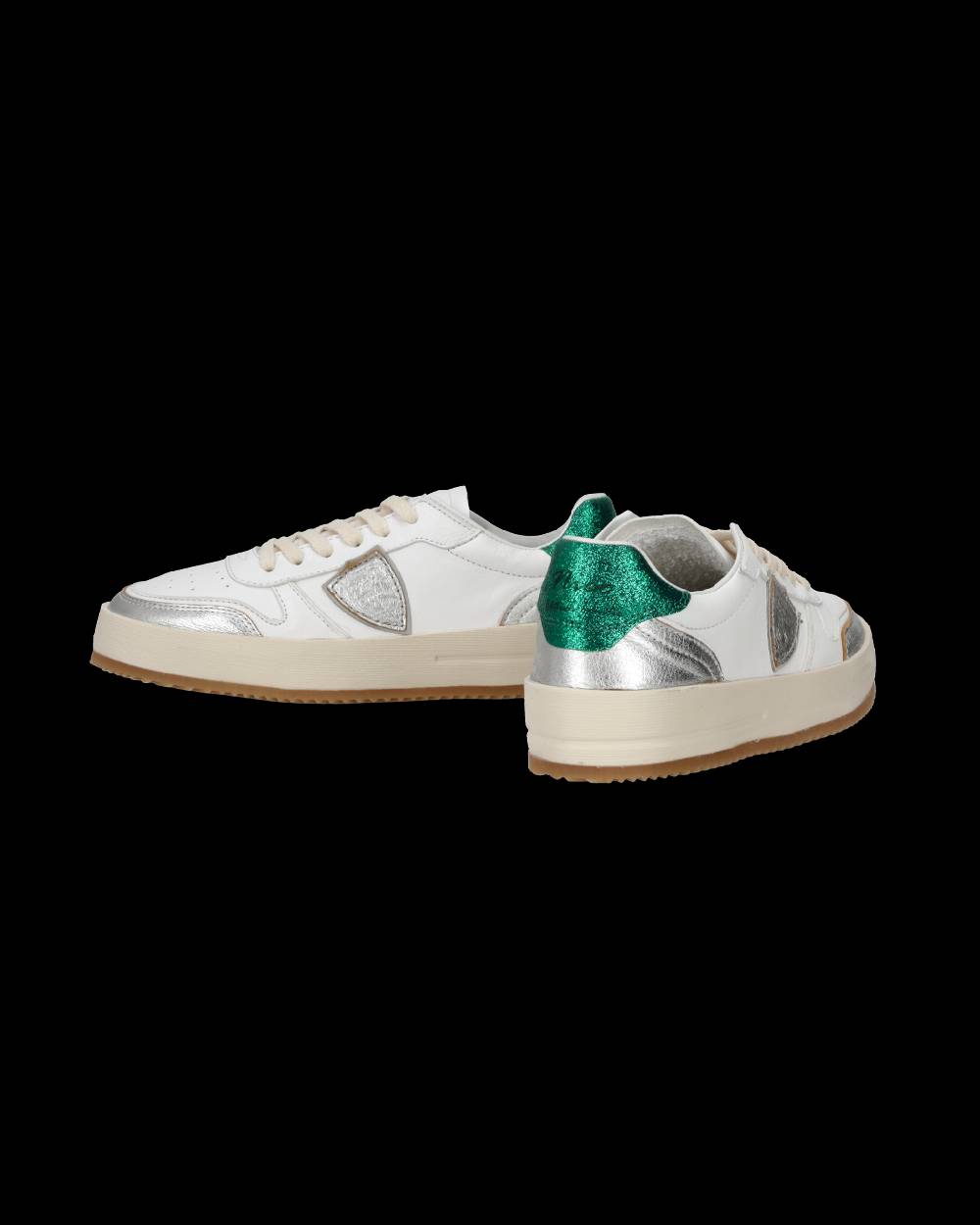 Philippe Model Sneakers Nice Donna Bianche/Argento Promozione Limitata