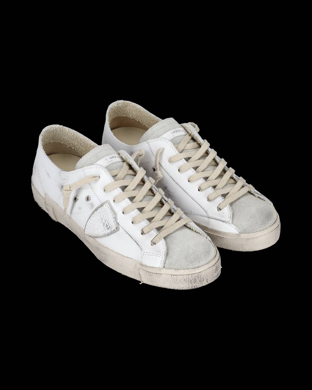 Philippe Model Sneaker basse Prsx uomo - bianco e grigio Novità