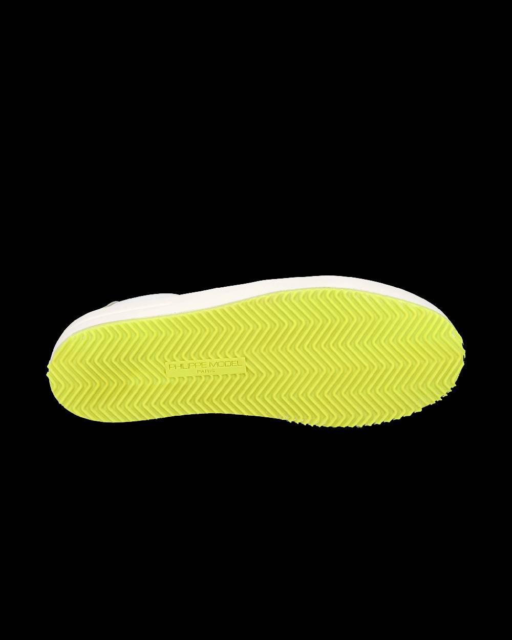 Philippe Model Sneaker bassa Nice uomo - bianco e giallo fluo Offerta