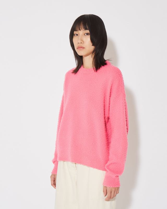 Philippe Model Felpa Renee da Donna Rosa in Lana Saldi Di Fabbrica