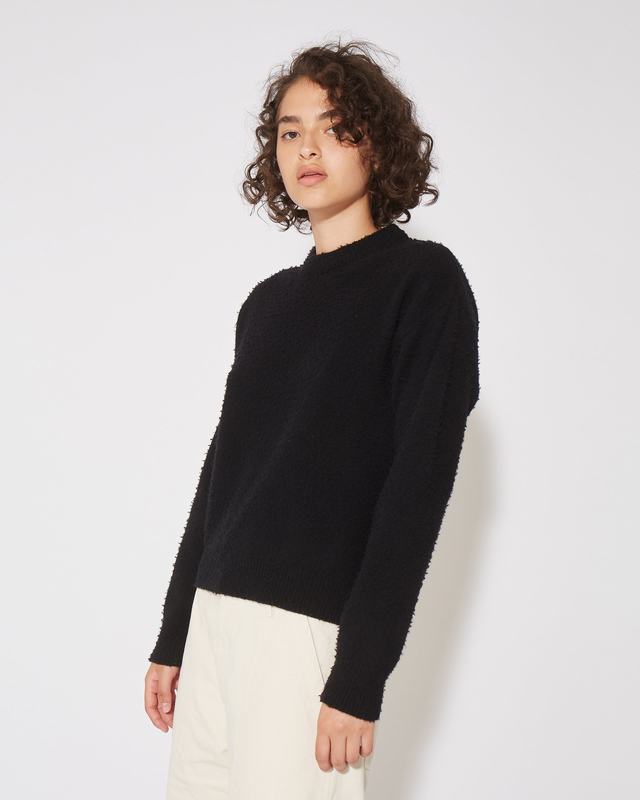 Philippe Model Felpa Renee da Donna Nera in Lana I Più Venduti